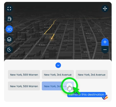 Remove stops